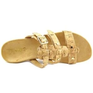 Vionic Women's Shoes Vionic Park Radia Orthaheel Wedge Sandals Tan Size 9